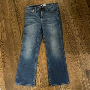 Madewell Cali Demi Boot jeans